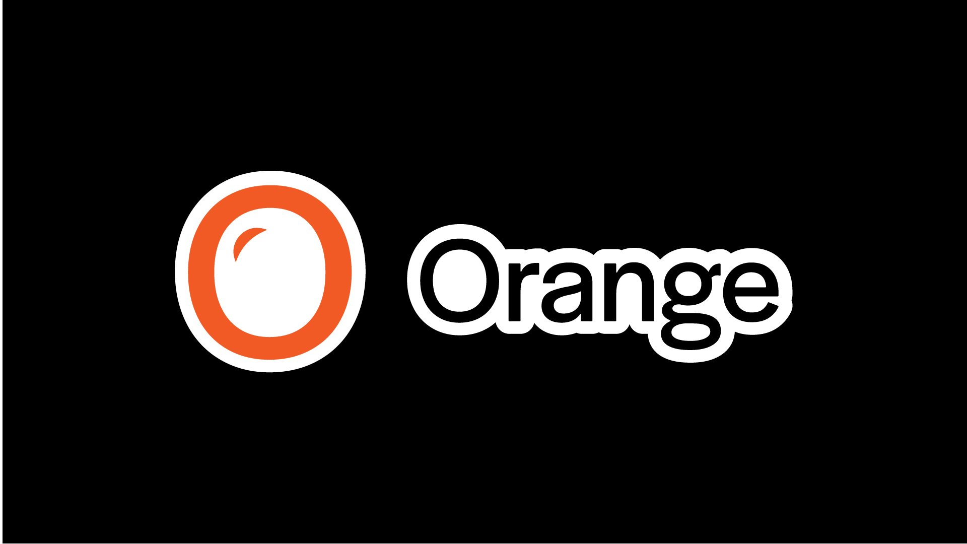 Orange Logo on Paper